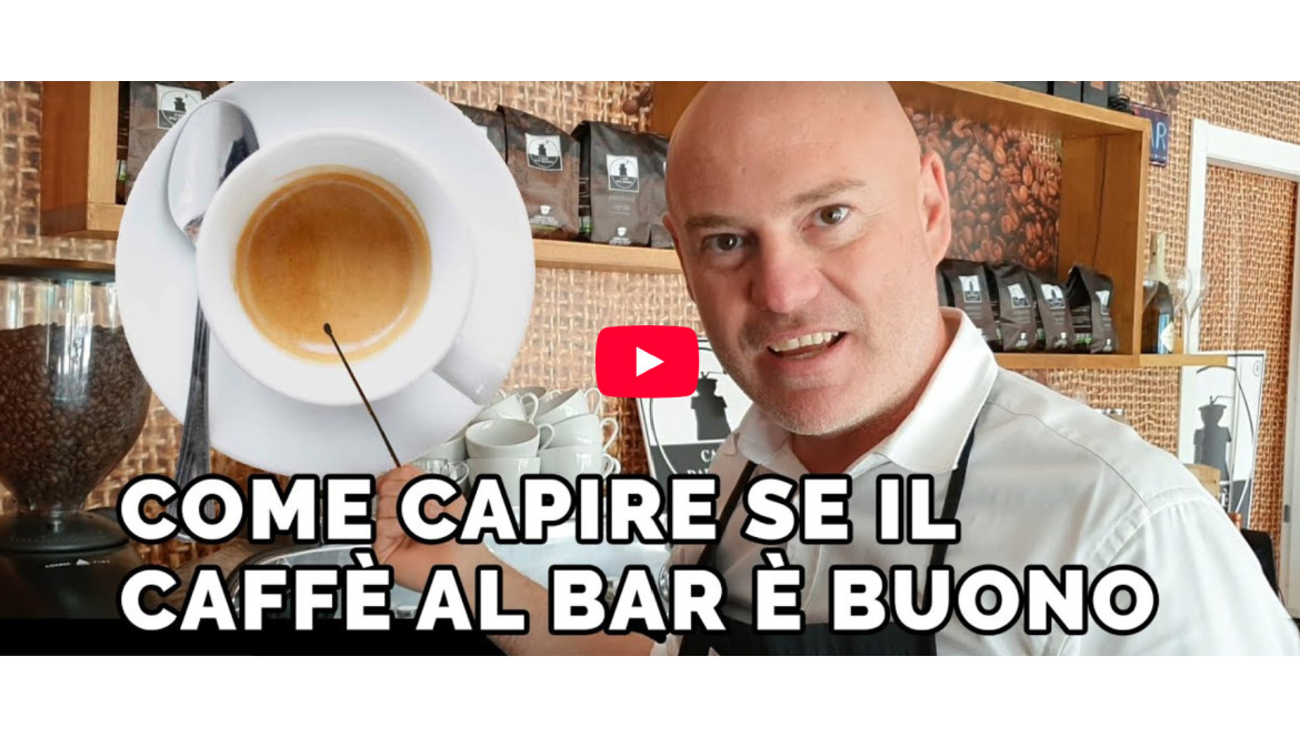 [VIDEO] Come capire se un caffè al bar è buono (ancor prima di berlo).